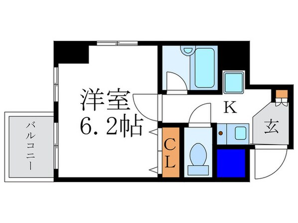 ベラジオ四条堀川(804)の物件間取画像